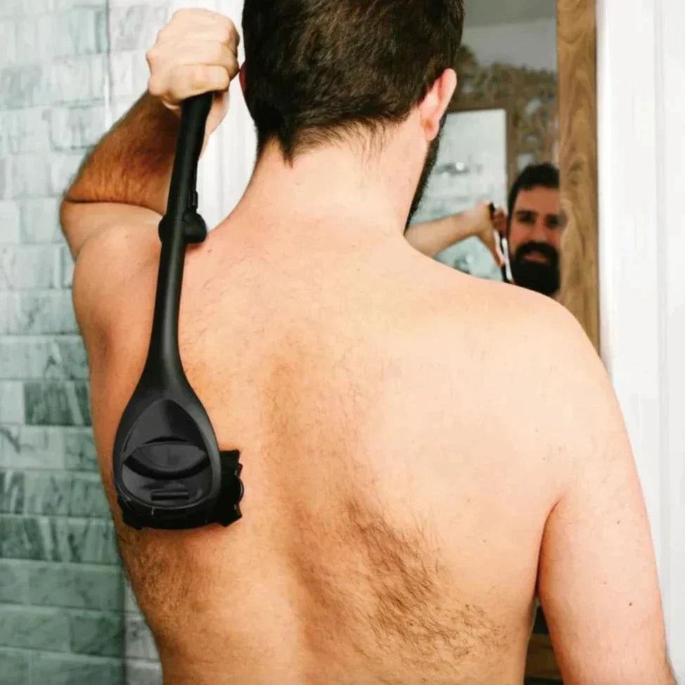 BackBlaze | Rugscheermes met lange steel en dubbele messen