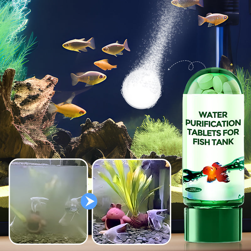 OceanicPure | Aquarium Purify – Snelle, veilige watertabletten