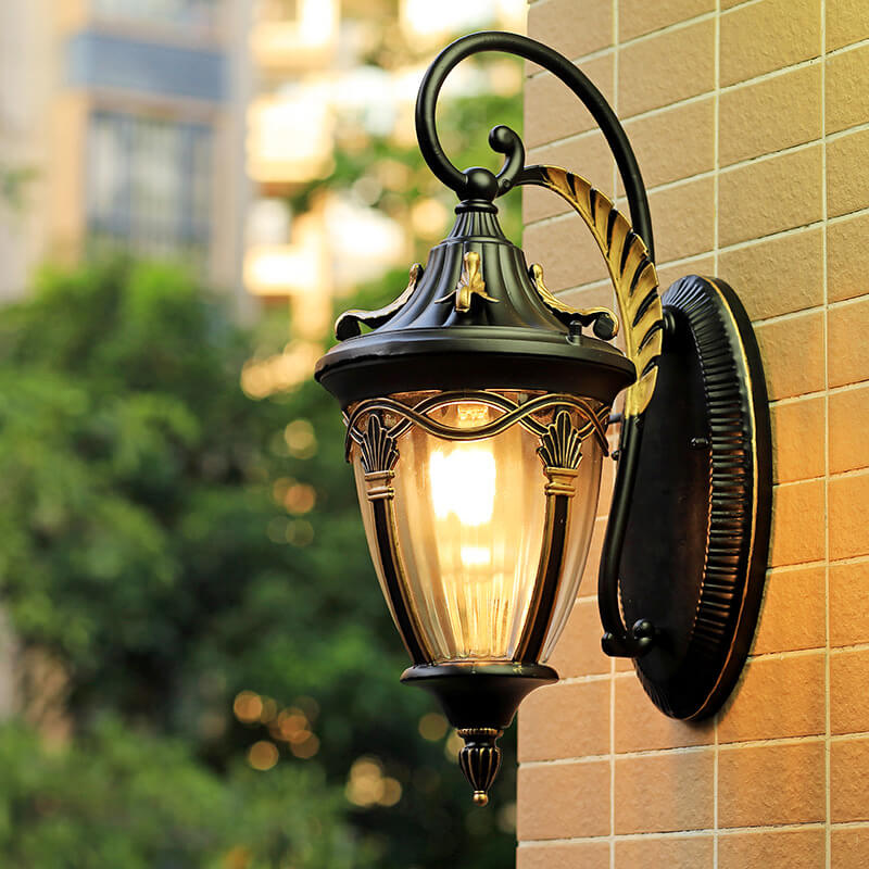 Bellezza | Waterdichte buitenmuurlamp in Europese stijl - Europees Esdoorn met LED-lamp