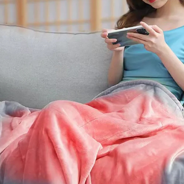 Snugra | Draadloze verwarmde deken – Draagbare elektrische USB-deken voor warmte en ontspanning