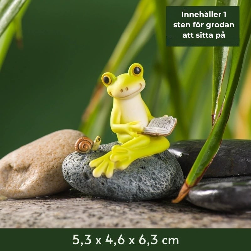 FroggySip | Hars Drinkende Kikker Plant Pot Hanger Beeldje - Tuindecoratie, Binnen Buiten Plantenbak Toebehoren