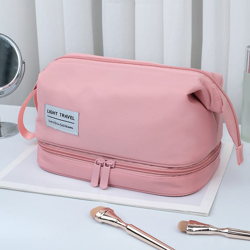 CapaciBag | Grote Waterdichte Toilettas - Ruime Oxford & Nylon Organiser met Droog/Nat Scheiding