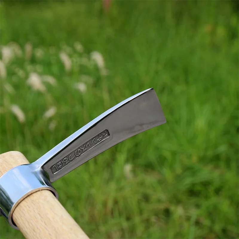 RootPick | Roestvrijstalen Tuinhak met Dubbele Kop – Zware Tuinmattock