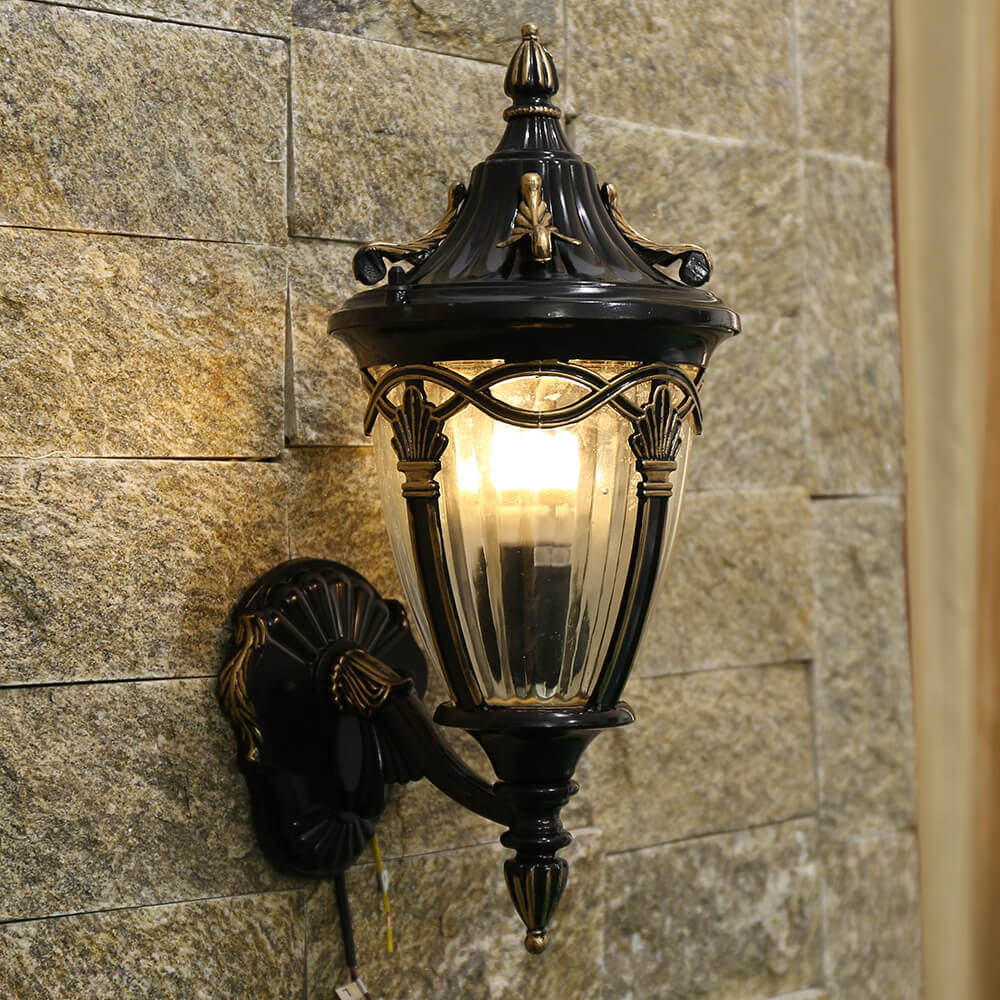 Bellezza | Waterdichte buitenmuurlamp in Europese stijl - Europees Esdoorn met LED-lamp