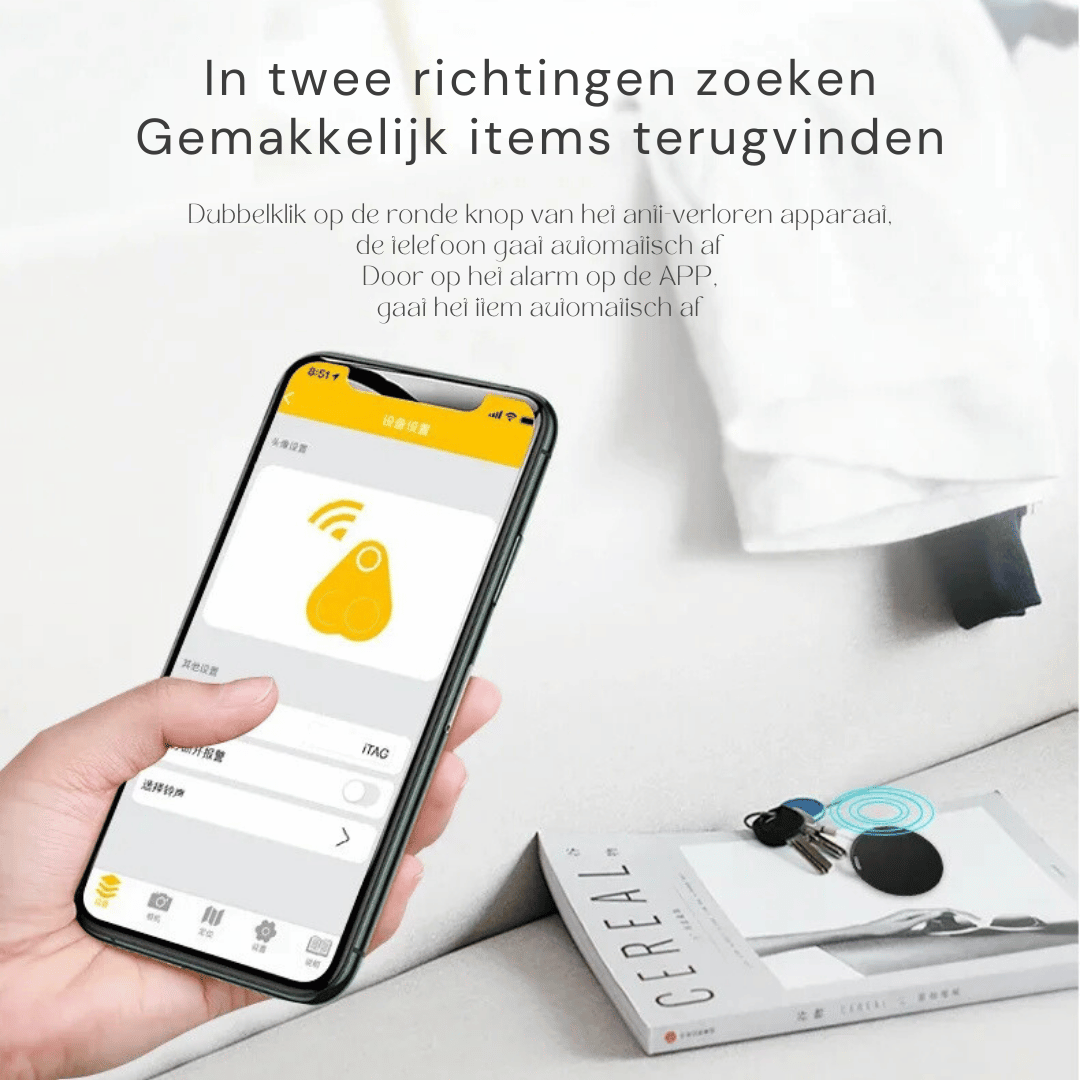 MiniTracer | Mini GPS-tracker voor auto's, sleutels en huisdieren – realtime locatiezoeker, anti-verliesapparaat