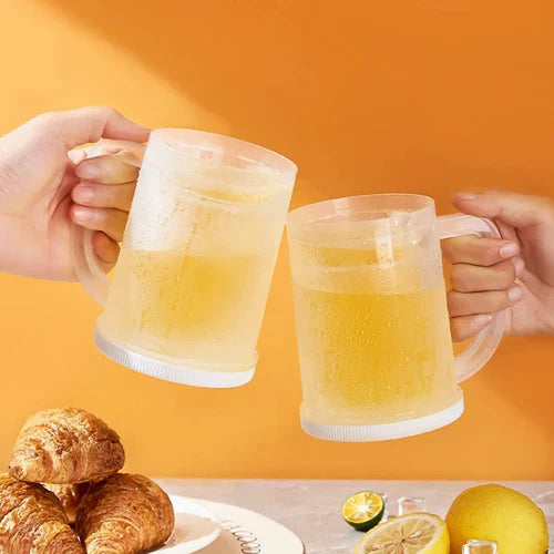 CleanSip | Dubbelwandige vriesbeker – Snelle koeling, geïsoleerde drinkbeker voor koude dranken