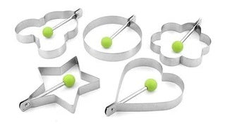 FryShape | Roestvrijstalen eiervormen – Leuke vormen voor eieren, pannenkoeken en omeletten