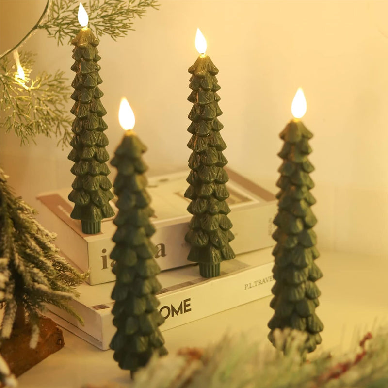 CheerCandles | Vlamloze LED Kerstboomkaarsen - Unieke kaarsen voor de feestdagen!