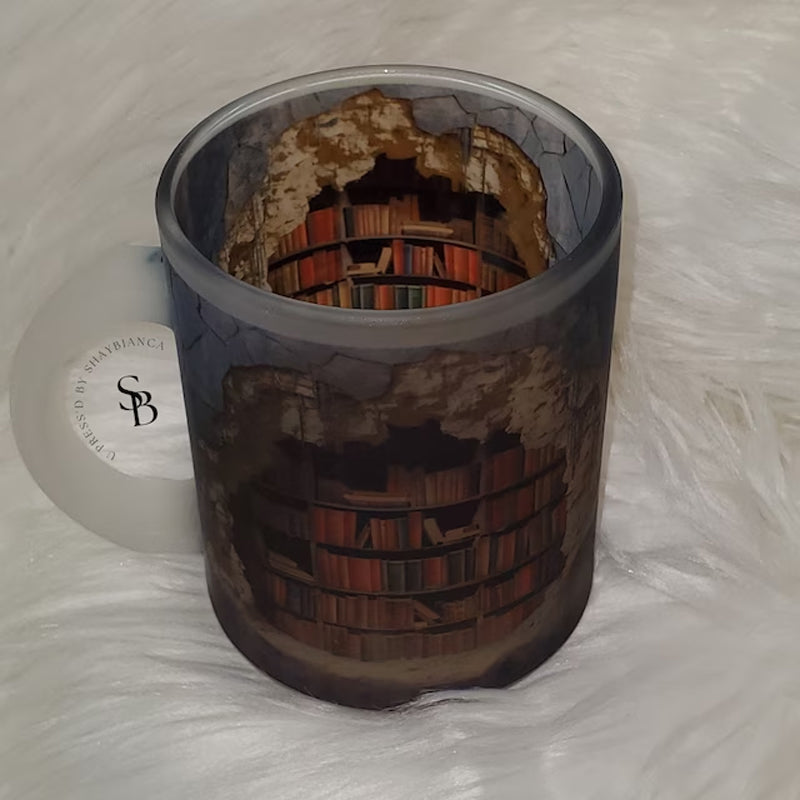 SteepStory | 3D boekenplank mok - Keramische koffiekop, boek Lover Gift