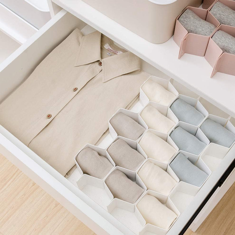 HoneySlot | Honingraatlade-organizer – Verstelbare opbergverdeler, organisatie voor keuken, kantoor en kast