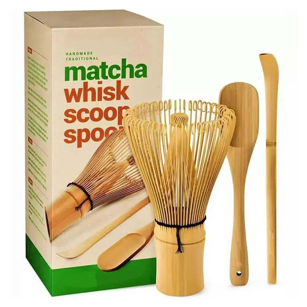 TeaZen | Japanse Matcha-theeset – Traditionele bamboe-gereedschappen voor een authentieke Matcha-ceremonie