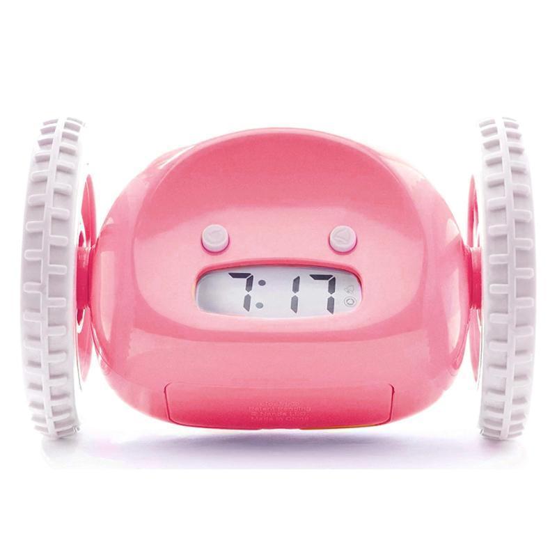 DashAlarm | Weggelopen wekker op wieltjes – Luide mobiele wekker, rollende snooze-stopper voor zware slapers