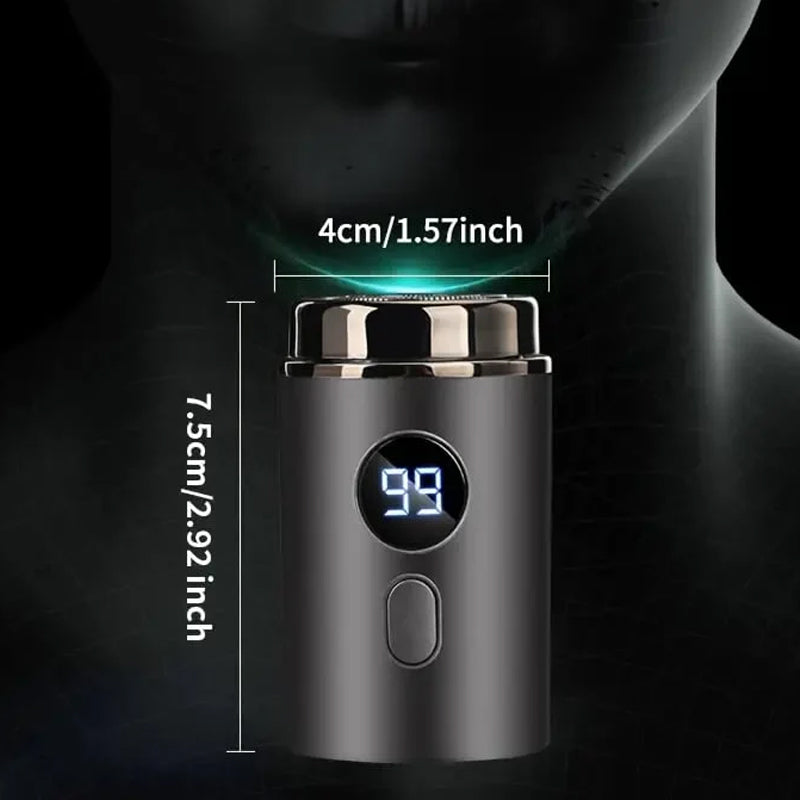 BuzzMate | Mini draagbare elektrische scheerapparaat – USB-oplaadbaar, draadloos gezichts- en lichaamsverzorgingsapparaat