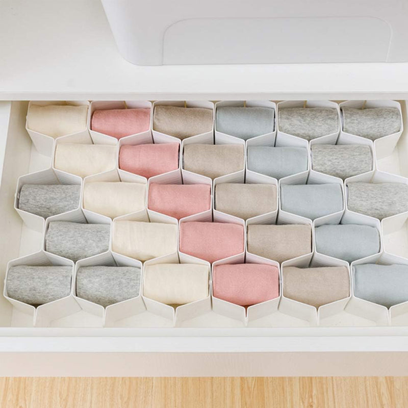 HoneySlot | Honingraatlade-organizer – Verstelbare opbergverdeler, organisatie voor keuken, kantoor en kast