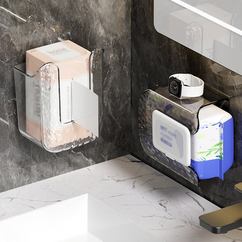 WipeNook | Boorvrije wandhouder voor tissues en doekjes - eenvoudige installatie, ruimtebesparend ontwerp