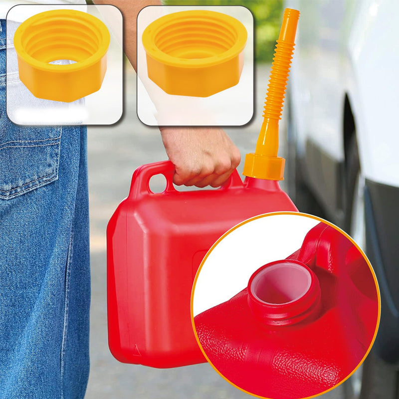 Nozzix | Geüpgradede Brandstofkan Tuit – Flexibele HDPE Tuit, Universele Vervanging