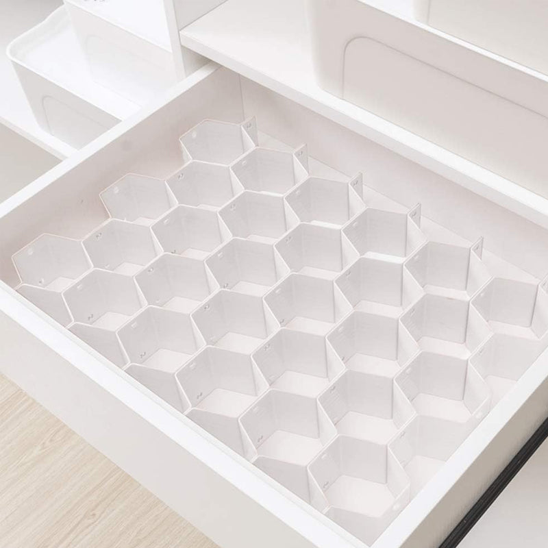 HoneySlot | Honingraatlade-organizer – Verstelbare opbergverdeler, organisatie voor keuken, kantoor en kast