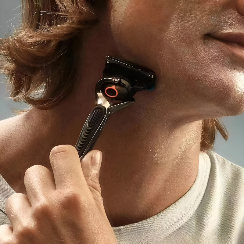 Razorix | Precisie Heren Scheermes met Meerdere Bladen – Quick Release Scheermes