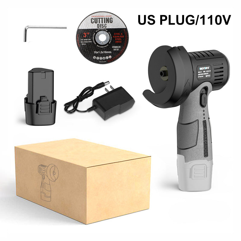 SliceVolt | 12V mini-haakse slijper – draagbare snijder met schijf voor doe-het-zelf en thuisgebruik