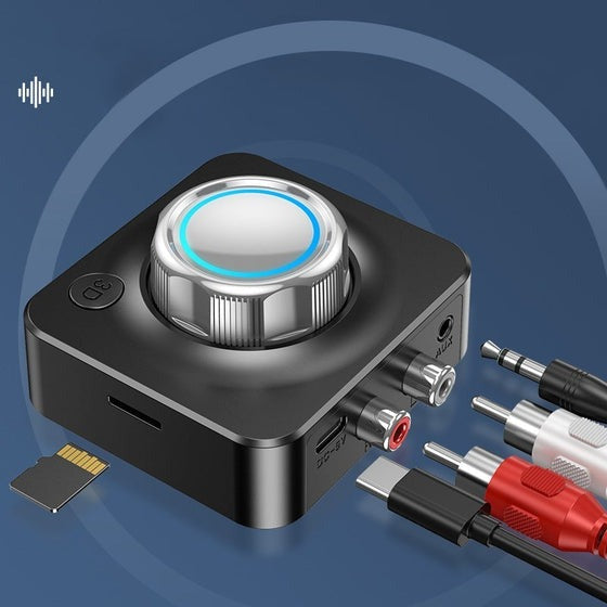 AudioLink | Bluetooth 5.0 Draadloze Audio Ontvanger – RCA- en 3,5mm AUX-adapter