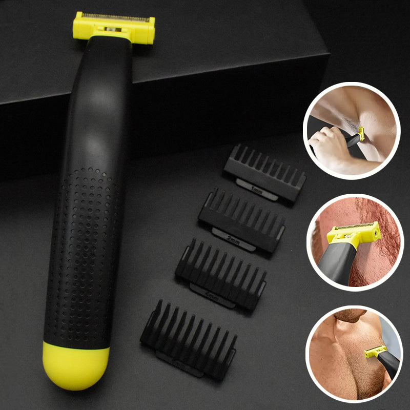 BuzzJet | Professionele USB oplaadbare tondeuse - precisietrimmen, hypoallergeen, snoerloos, draagbaar