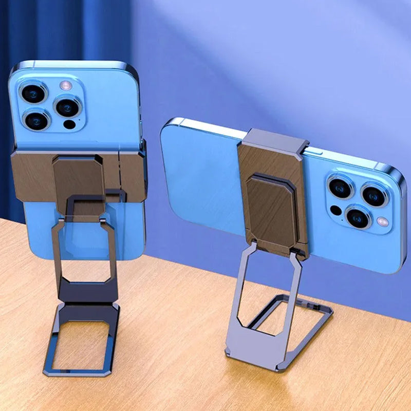 Griply | Opvouwbare Achterclip Telefoonhouder – Verstelbare Stand, Vinger-ring Grip