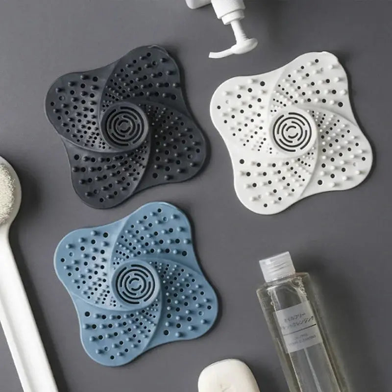 ClogFree | Douche- en gootsteenafvoerhaarvanger – Spiraalvormige anti-verstoppingszeef voor eenvoudige reiniging