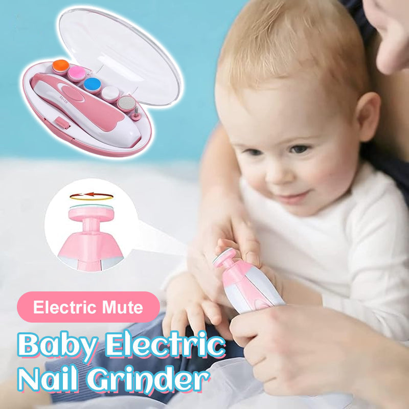 SoftClips | Elektrische nagelknipper voor baby's – Zacht, stil, instelbare snelheden voor veilige verzorging van babynagels