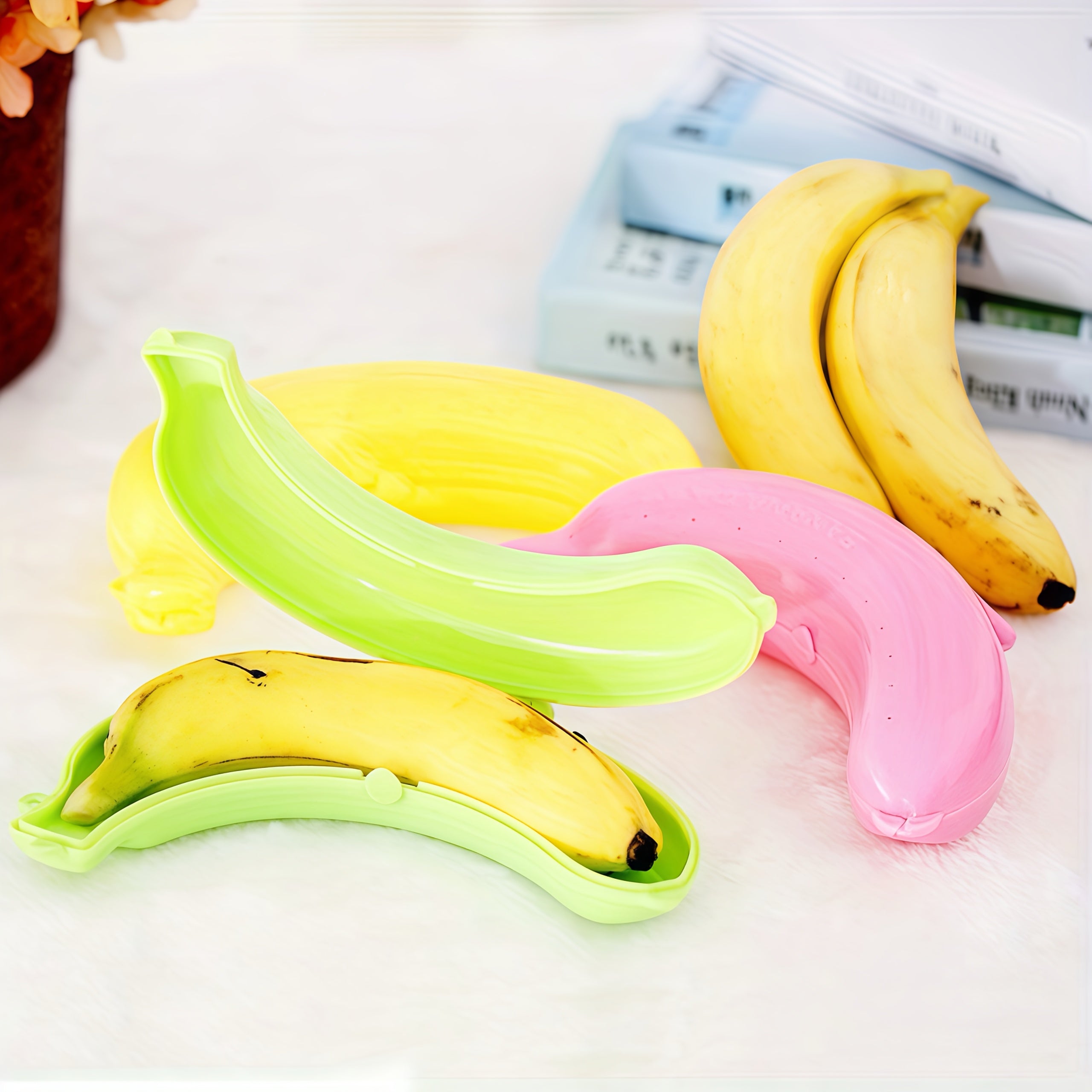 BananiBox | Bananenbeschermer Etui – Draagbare Harde Plastic Fruit Opbergdoos