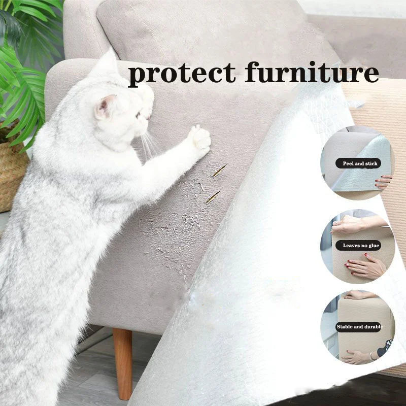 ClawZone |  Kattenkrabmat – Anti-kras meubelbeschermer, milieuvriendelijk polyester
