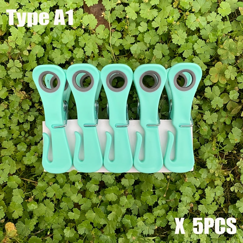 TurboClips | Extra sterke winddichte wasknijpers – duurzame plastic wasclips met stevige grip voor het drogen