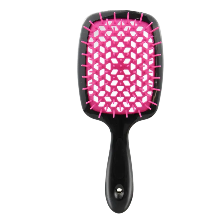 SereniTress | Ontwarrende Haarborstel - Nat & Droog Flexibele Borstelharen, Anti-Statische Hoofdhuid Massager