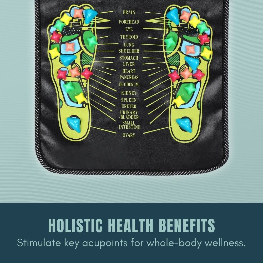 Footara | Acupressuur voetmat – antislip, pijnverlichting, stimulering van de bloedsomloop en ontspanning