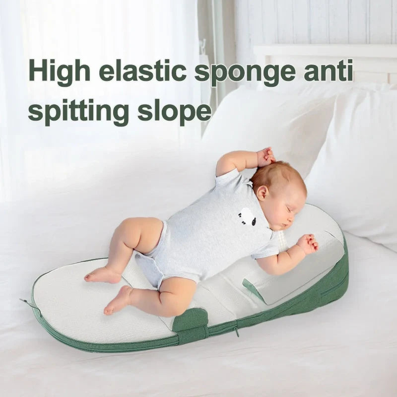 CozySlope | Baby wigkussen - zijslaper voor pasgeborenen,