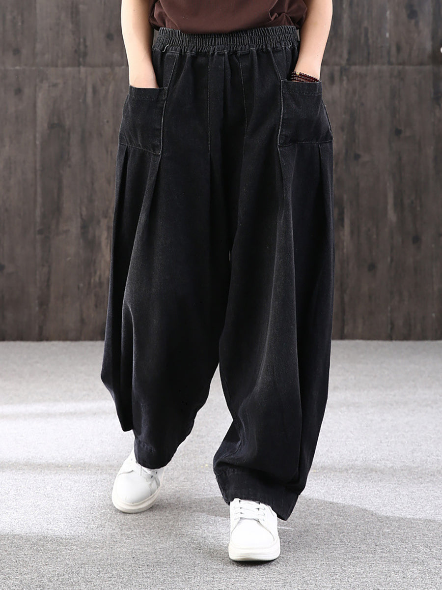 Yalira | Dames Baggy Jeans – Casual Losse Pasvorm, Zachte Denim, Comfortabele Broek