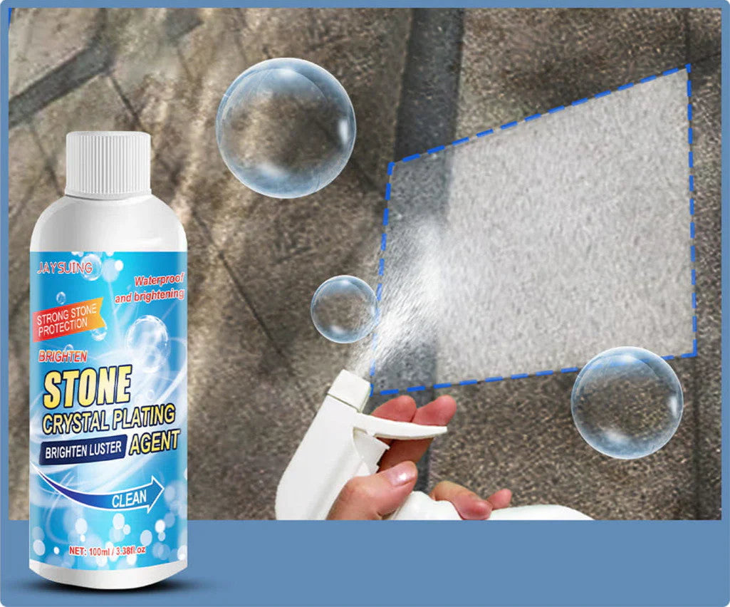 PolishPro | Steen nano-kristalcoating & polijstmiddel – 100 ml Reinigingsmiddel voor straatstenen