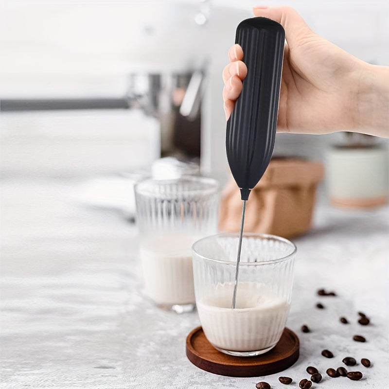 FrothPro | Handheld elektrische melkopschuimer - drankmixer op batterijen voor koffie, latte en warme chocolademelk - draagbare schuimmaker