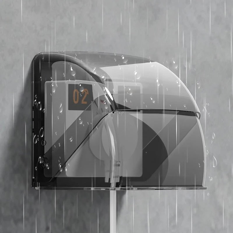 VoltShield | Afdekking voor buitenstopcontact - Weerbestendige stopcontactbeschermer voor tuinstopcontacten