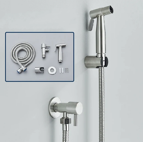 AquaBid | Persoonlijke toilet hygiënesprayer – Verstelbaar handbediend bidet voor reiniging