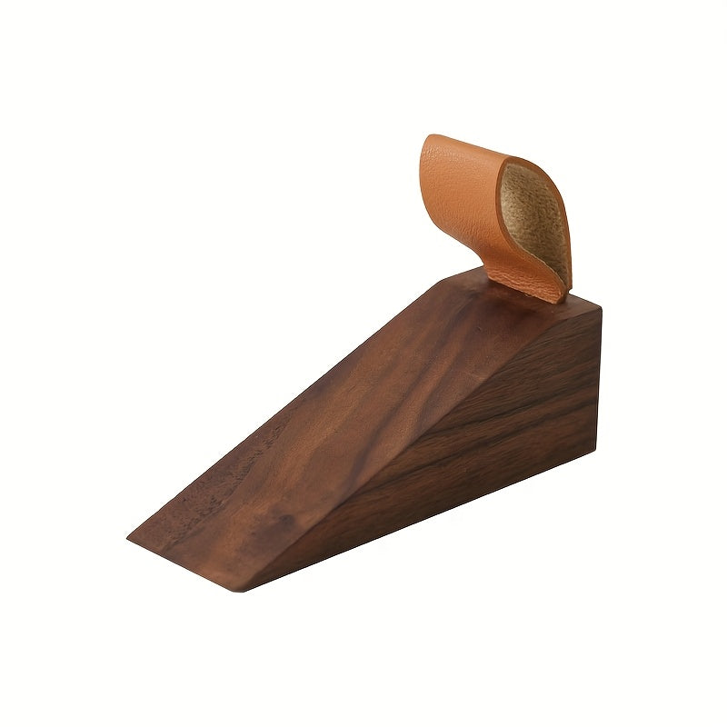 NordPlug | Massief houten deurstopper - Scandinavische anti-botswig