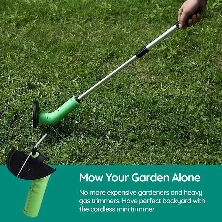 TrimZap | Draadloze minigrastrimmer - oplaadbare grastrimmer voor nauwkeurig grasknippen