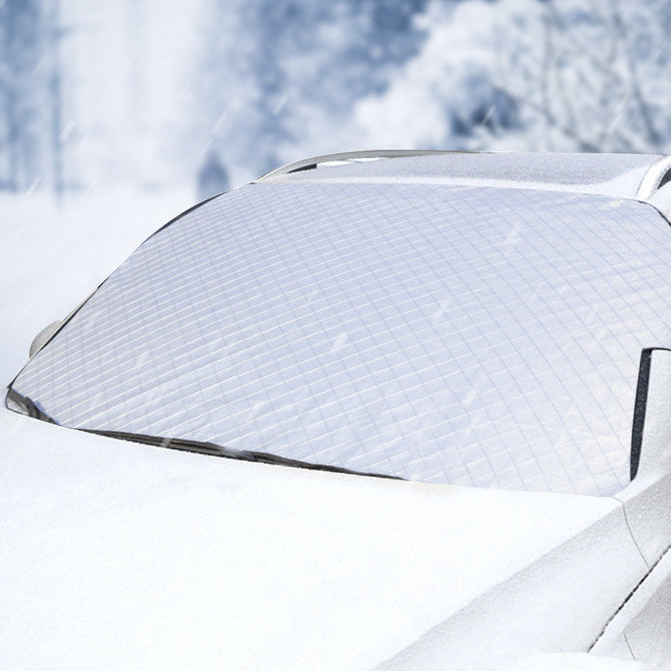 CarGuard | Magnetische Autoruitafdekking – Anti-sneeuw, vorst- en ijsbescherming, zonnescherm voor de voorruit