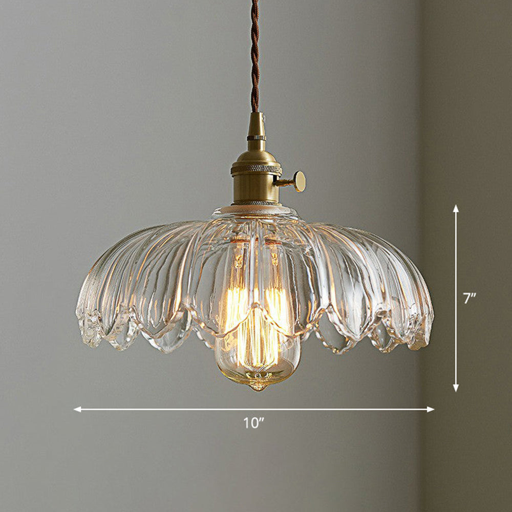 Chrysalis | Vintage Bloemen Hanglamp - Elegante Verlichting voor Retro en Hedendaagse Ruimtes