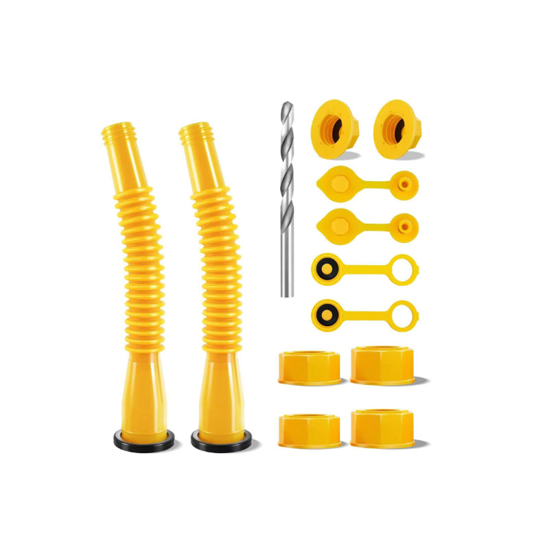 Nozzix | Geüpgradede Brandstofkan Tuit – Flexibele HDPE Tuit, Universele Vervanging