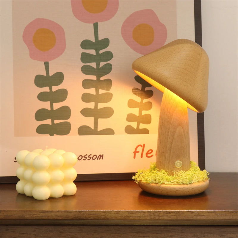 GlowCap | Dromerige draaibare paddestoel lamp decor