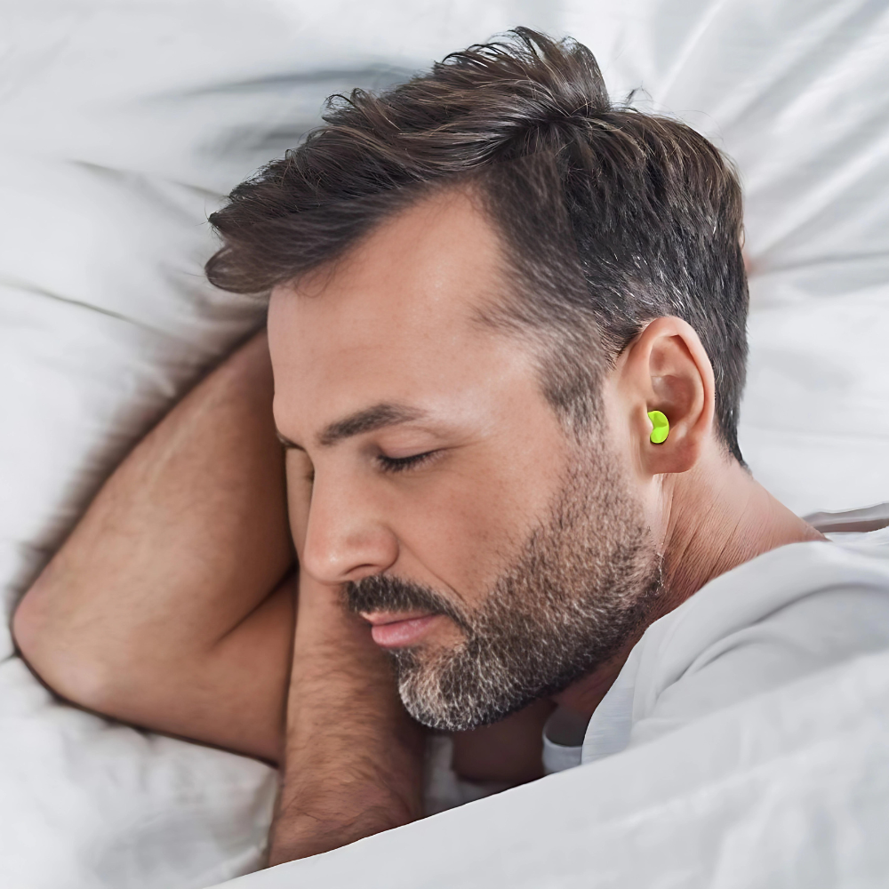 NoiseShield | Premium geluiddichte oordopjes – Comfortabele geluidsreductie voor slaap, reizen en werk
