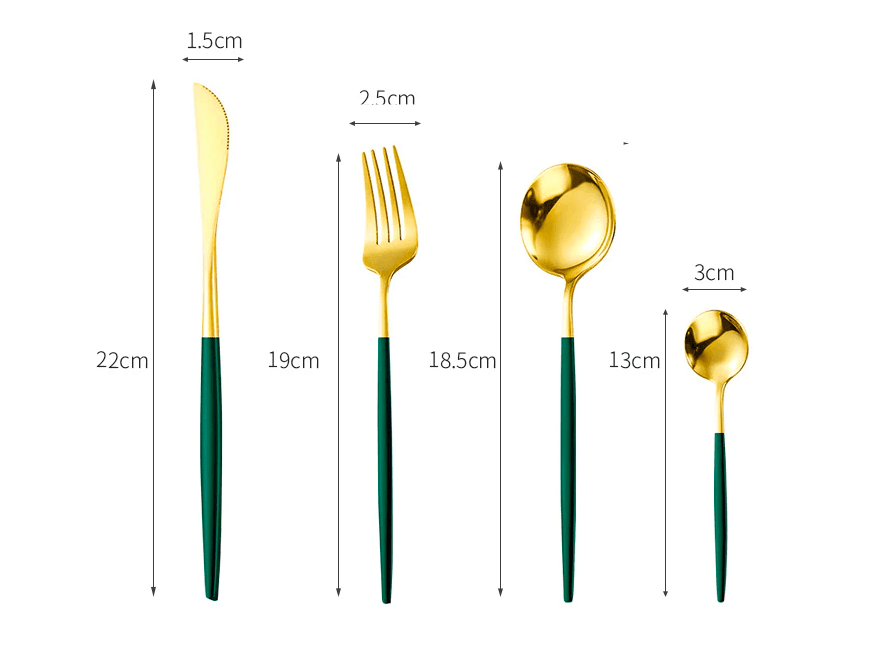 SteelServe | 24-delige roestvrijstalen servies set met opbergrek – borden, kommen, kopjes en keukengerei