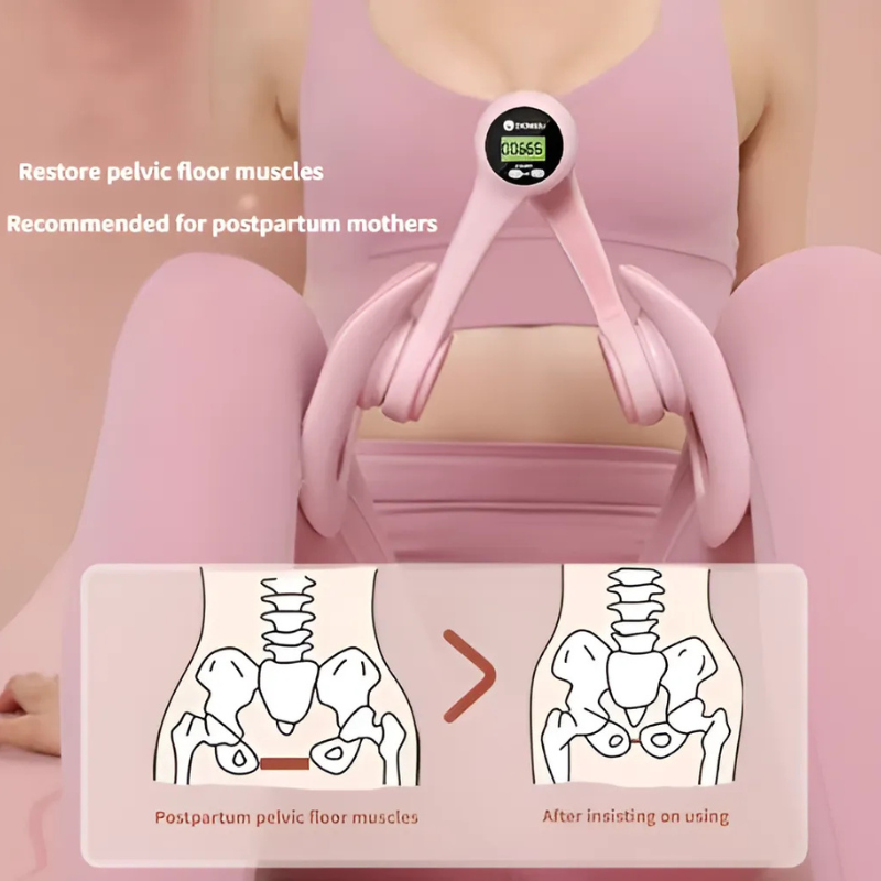 ToneTrack | Been-trainer klem met slimme teller – bovenbeentrainer, bekkenbodemtrainer