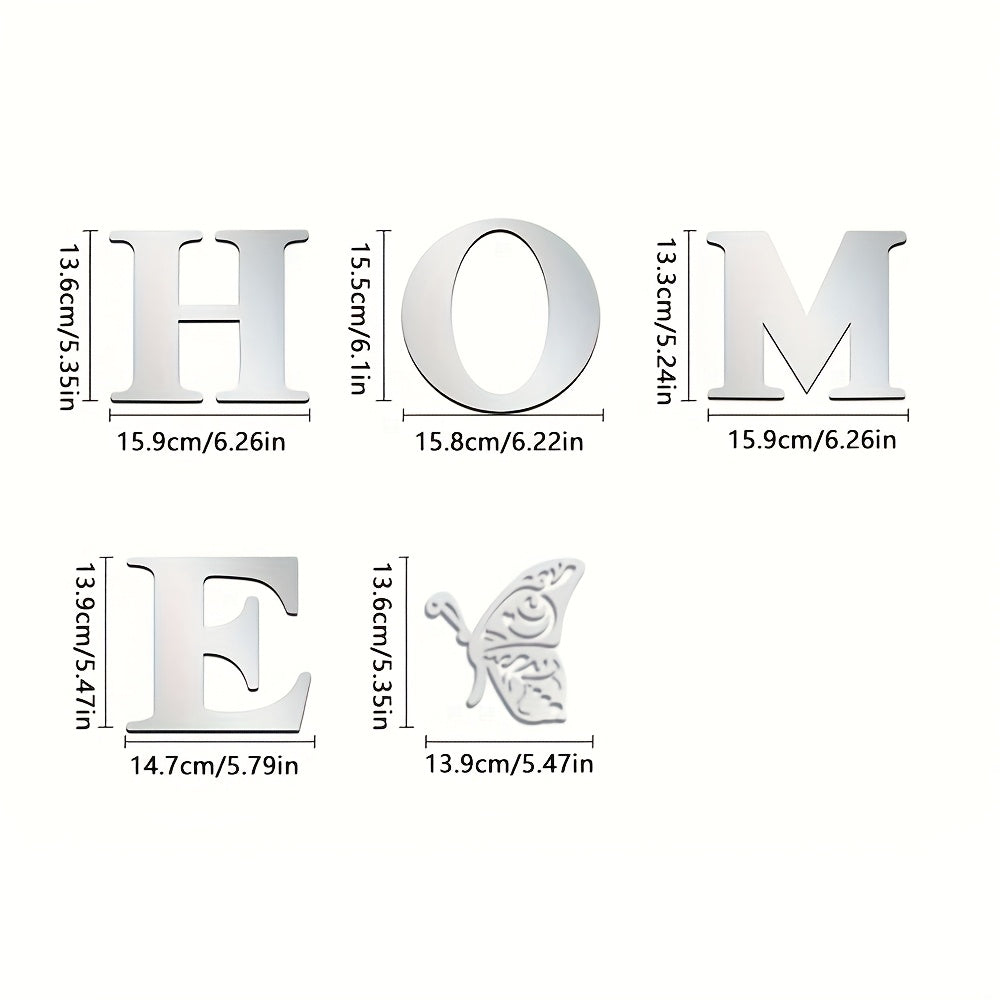 LumiFlutter | Elegante acryl vlinder muurstickers met glans – Decoratie voor thuis en op kantoor