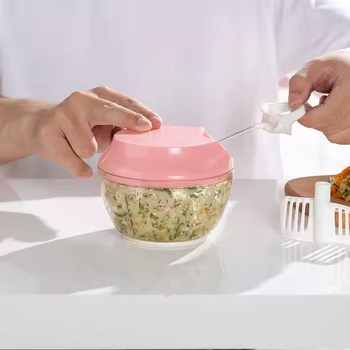 MiniMincer | Mini-vleesmolen & voedselhakker voor knoflook, uien, vlees – snel, compact en duurzaam